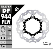 Disque Frein GALFER Wave Flottant 260x110x5mm 2