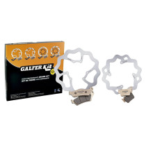 Kit de disques et plaquettes de frein avant et arrière GALFER - Type origine 2