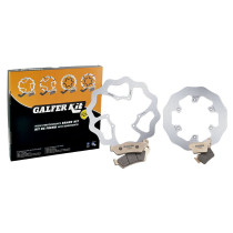 Kit de disques et plaquettes de frein avant et arrière GALFER - Type origine 2