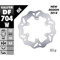 Disque de frein fixe Wave GALFER - 220 mm - PIAGGIO ENERGY MC3 2