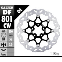 Disque de frein avant flottant Wave GALFER - 300 mm- KTM 790 DUKE 2
