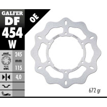 Disque de frein avant fixe Wave GALFER - 245 mm - YAMAHA SUPERTENERE 750 2