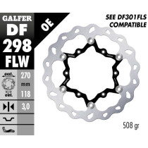 Disque de frein avant flottant Wave GALFER - 270 mm- YAMAHA YZ F 2016- 2