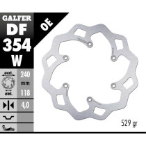 Disque de frein fixe Wave GALFER - 240 mm- SUZUKI RM 2