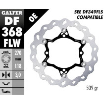Disque de frein avant flottant Wave GALFER - 270 mm- SUZUKI RM-Z / RMX-Z 250 / 450 2