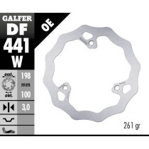 Disque de frein avant fixe Wave GALFER - 198 mm- YAMAHA YZ 65 2018- 2