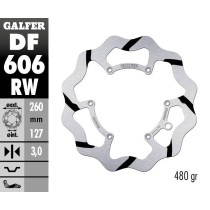 Disque de frein avant fixe Wave GALFER- 260 mm- KTM & HUSQVARNA 2