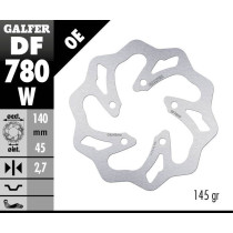 Disque de frein arrière fixe Wave GALFER - 140 mm - KTM SX 50 2