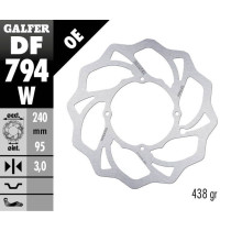 Disque de frein avant fixe Wave GALFER - 240 mm- KTM 85 & 150 SX 2