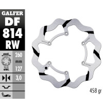 Disque de frein avant fixe Wave GALFER- 260 mm- BETA RR 4T 2