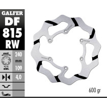 Disque de frein arrière fixe Wave GALFER- 240 mm- BETA RR 4T 2