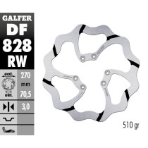 Disque de frein avant fixe Wave GALFER- 270 mm- TM SMX 660 F (09) 2