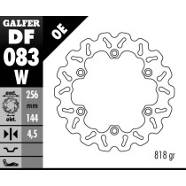 Disque de frein GALFER fixe wave 256x4,5mm - HONDA SH300 FORZA 2