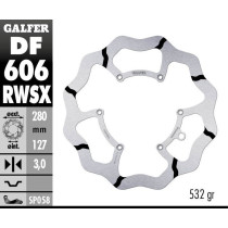 Disque de frein avant GALFER fixe wave GROOVE oversize 280mm - KTM & HUSQVARNA OFF-ROAD 2