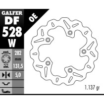 Disque de frein GALFER fixe wave 282x5mm - YAMAHA T-MAX 530 2