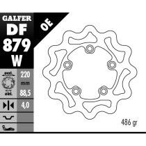 Disque de frein GALFER fixe wave 219,5x4mm - KYMCO QUAD 2