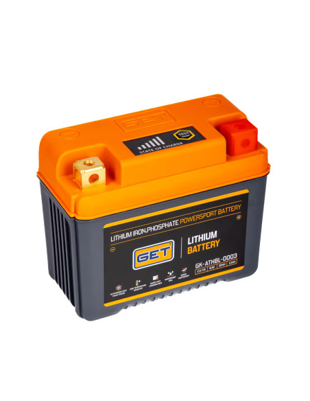 Batterie motocross GET Lithium 107x85x86mm