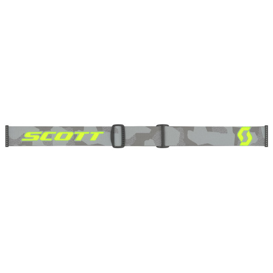 Masque cross Scott Fury Light Sensitive - Light Gris Jaune Fluo