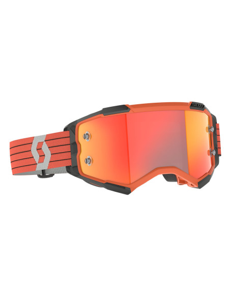 Masque cross Scott Fury - Orange Gris