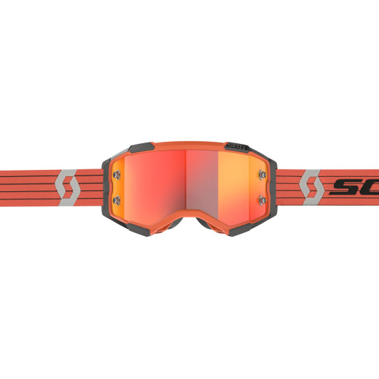 Masque cross Scott Fury - Orange Gris