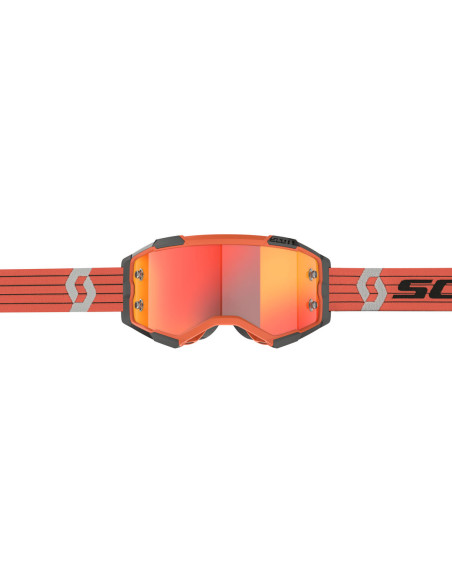 Masque cross Scott Fury - Orange Gris