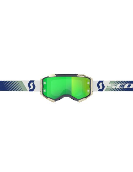 Masque cross Scott Fury - Bleu Vert écran Vert