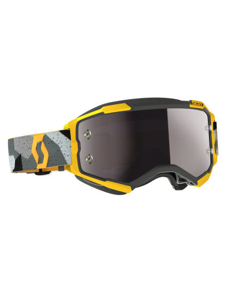 Masque cross Scott Fury - Camo Vert Jaune
