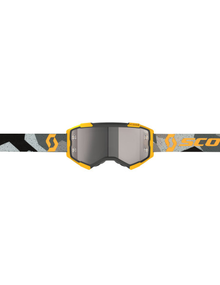 Masque cross Scott Fury - Camo Vert Jaune