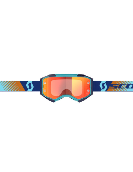 Masque cross Scott Fury - Bleu Orange