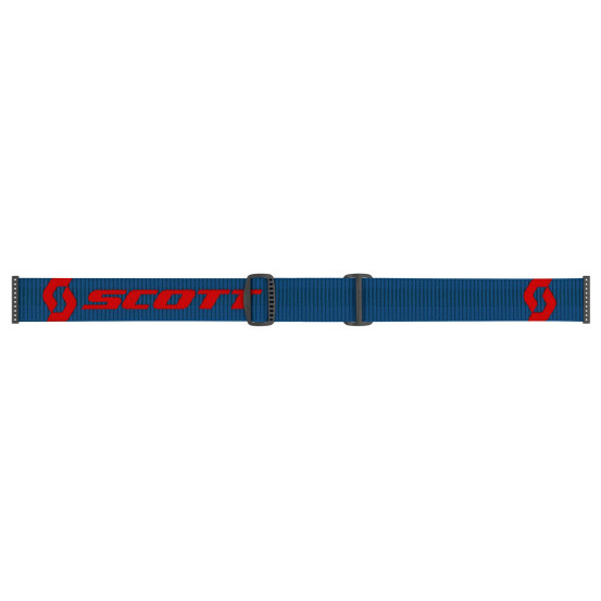 Masque cross Scott Fury - Bleu Rouge écran orange
