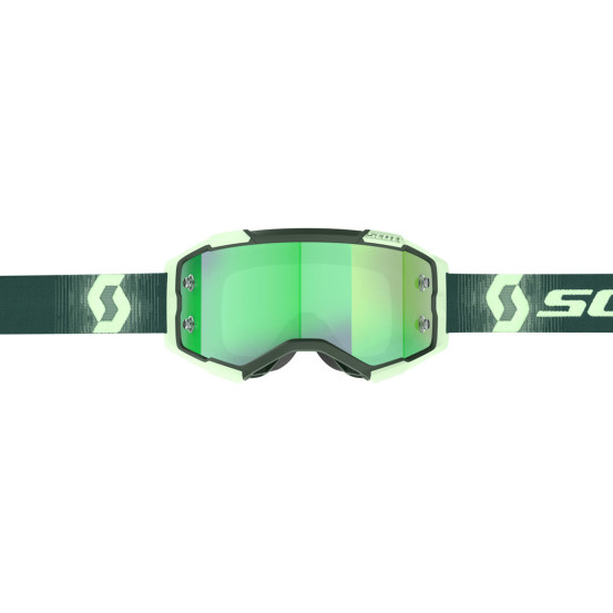 Masque cross Scott Fury - Vert menthe écran vert
