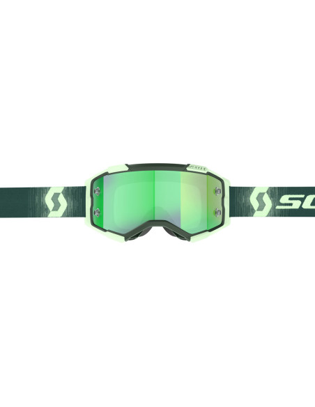 Masque cross Scott Fury - Vert menthe écran vert