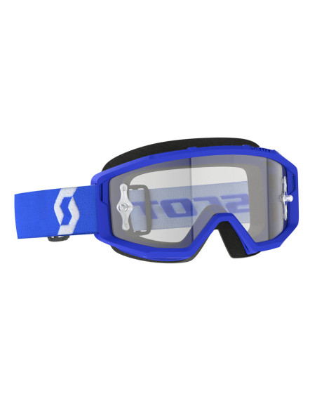 Masque cross Scott Primal écran clair - Bleu Blanc