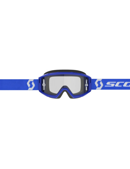 Masque cross Scott Primal écran clair - Bleu Blanc