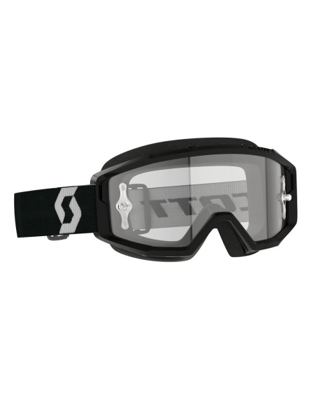 Masque cross Scott Primal écran clair - Noir Blanc