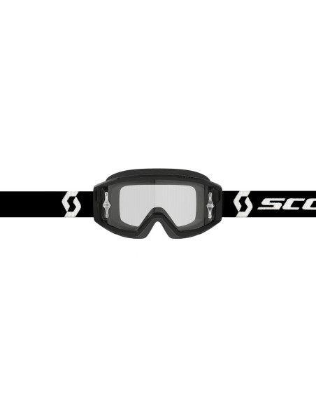 Masque cross Scott Primal écran clair - Noir Blanc