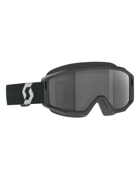 Masque cross Scott Primal Sand Dust - Noir Blanc écran gris foncé