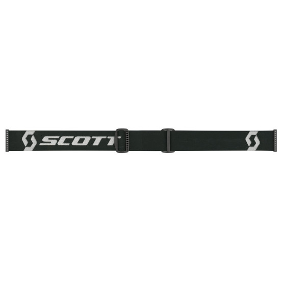Masque cross Scott Primal Sand Dust - Noir Blanc écran gris foncé