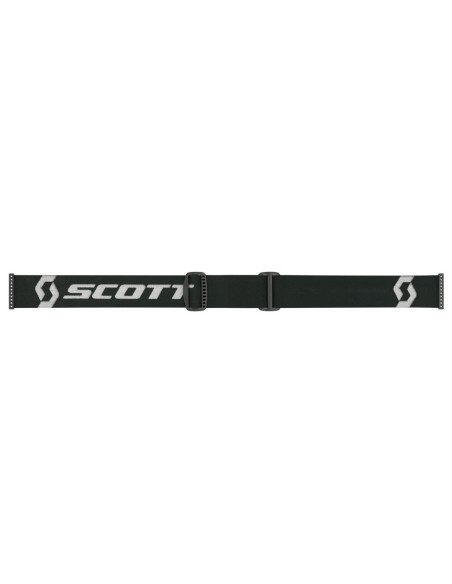 Masque cross Scott Primal Sand Dust - Noir Blanc écran gris foncé