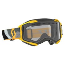 Masque cross Scott Fury Enduro - Camo Gris Jaune