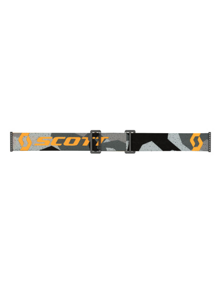 Masque cross Scott Fury Enduro - Camo Gris Jaune
