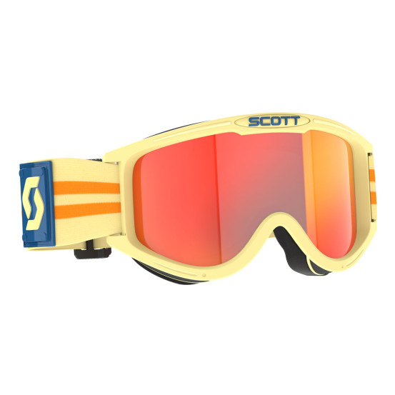 Masque cross Scott 89X Era - Beige écran Orange