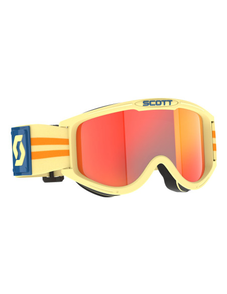 Masque cross Scott 89X Era - Beige écran Orange