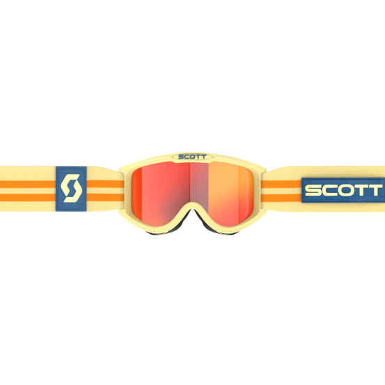 Masque cross Scott 89X Era - Beige écran Orange