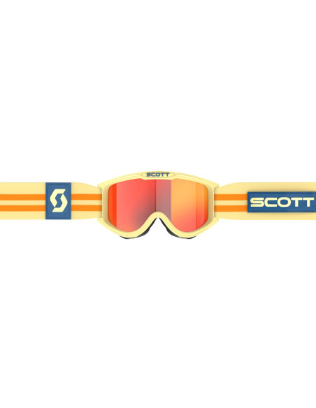 Masque cross Scott 89X Era - Beige écran Orange