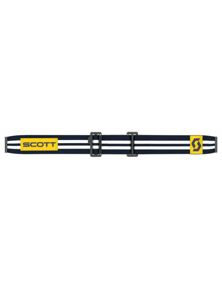 Masque cross Scott 89X Era - Bleu Blanc écran Jaune