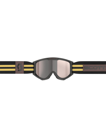 Masque cross Scott 89X Era - Noir Beige écran Argent