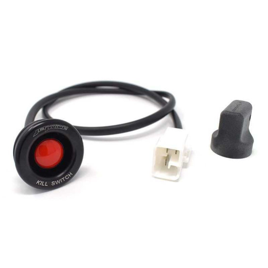 Bouton de démarrage sans neiman JETPRIME avec box pour clé et antenne - Kill Switch - KAWASAKI ZX10R