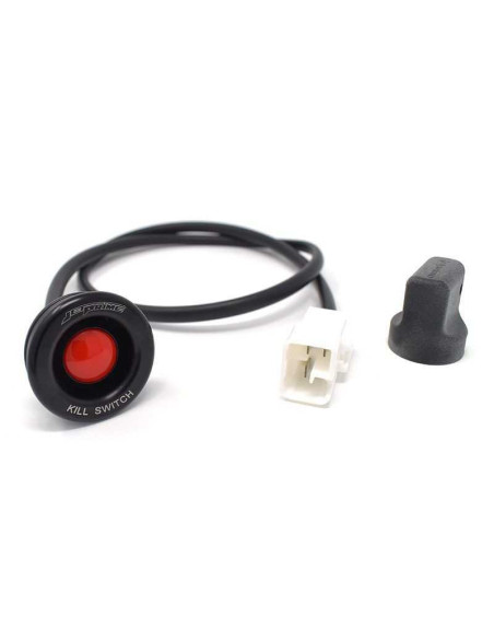 Bouton de démarrage sans neiman JETPRIME avec box pour clé et antenne - Kill Switch - KAWASAKI ZX10R