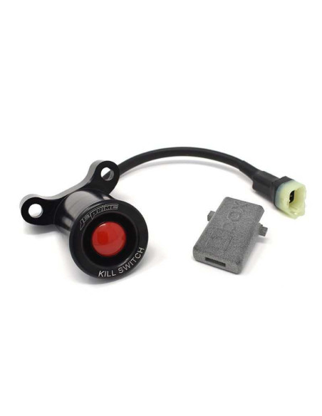 Bouton de démarrage sans neiman JETPRIME avec box pour clé et antenne - Kill Switch - DUCATI PANIGALE V4 2019-2020